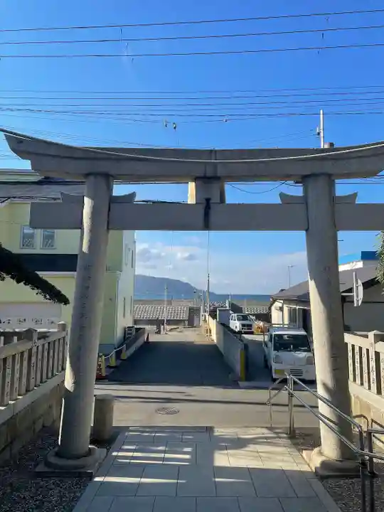 舞子六神社/まいこむの宮の鳥居