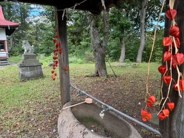 幕別神社の手水舎