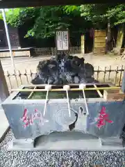 畑子安神社の手水