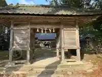 六所神社の山門・神門