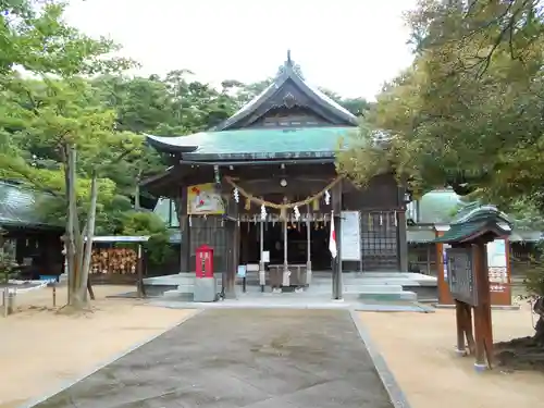 忌宮神社の本殿