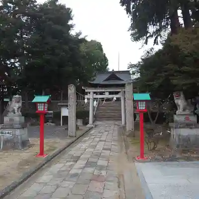 下野國一社八幡宮の鳥居