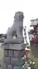 潮見ヶ岡神社の狛犬