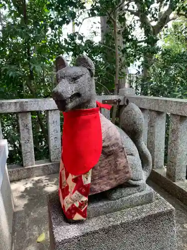 （長良）天神神社の狛犬