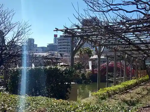 亀戸天神社の庭園