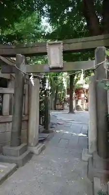 小野照崎神社の鳥居