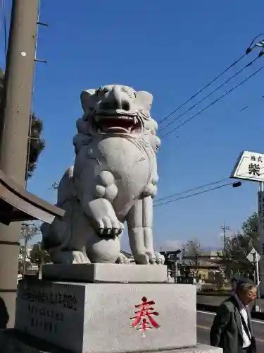 宗任神社の狛犬