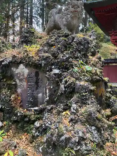 富士山東口本宮 冨士浅間神社の狛犬