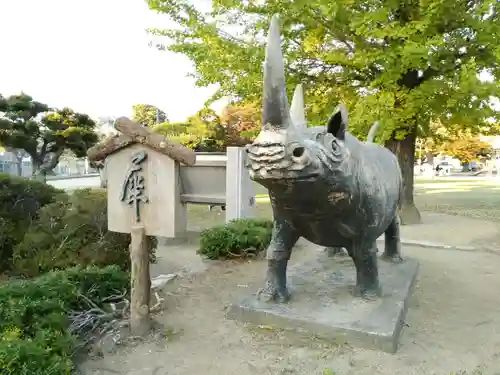 西大寺の狛犬