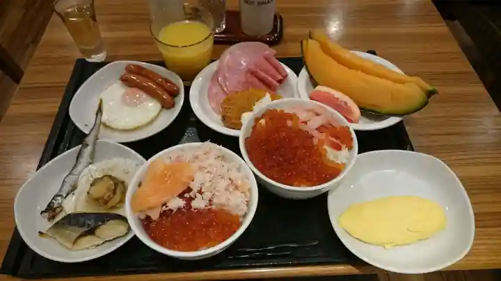 北海道神宮頓宮の食事