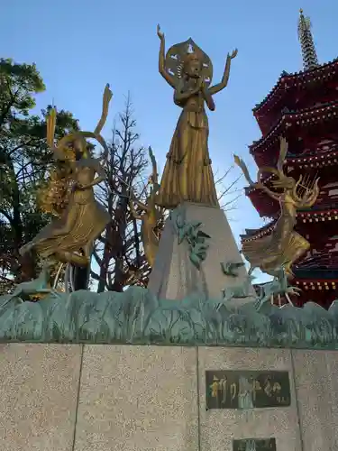 川崎大師（平間寺）の像