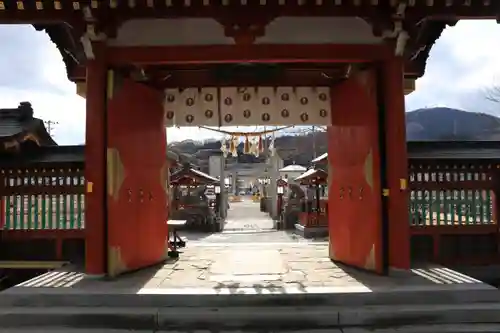 大鏑矢神社の山門・神門