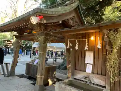 川越氷川神社の手水舎