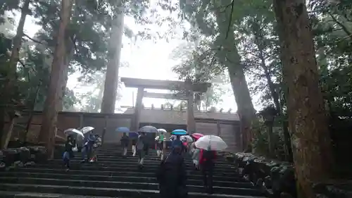 伊勢神宮内宮（皇大神宮）の鳥居