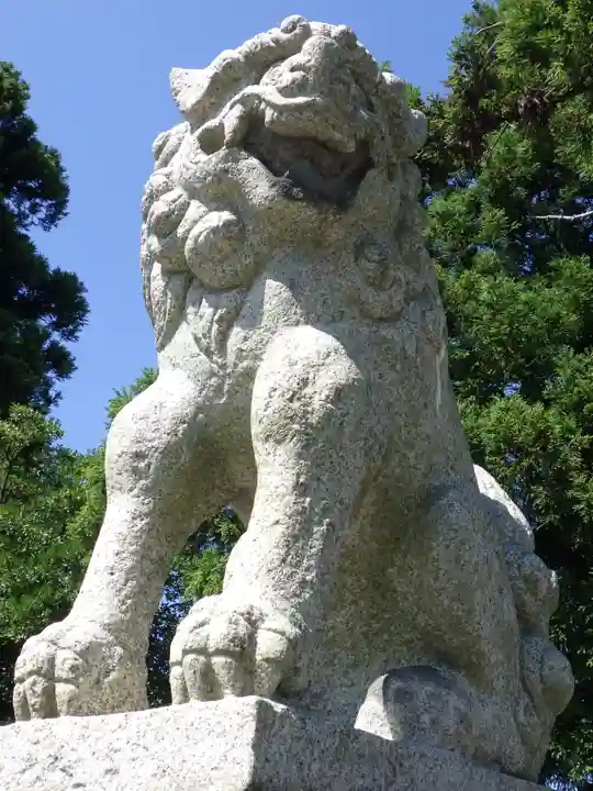 常磐神社の狛犬
