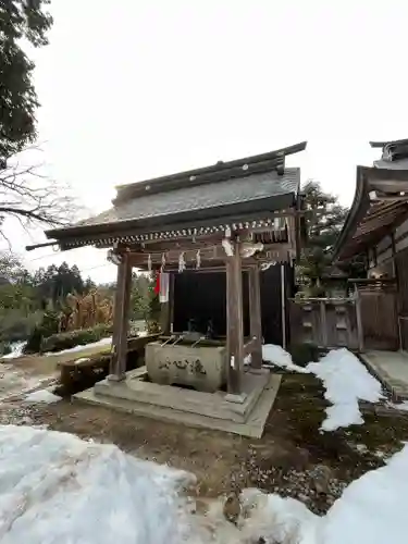 田中神社の手水舎