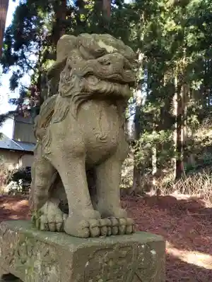十五社神社の狛犬