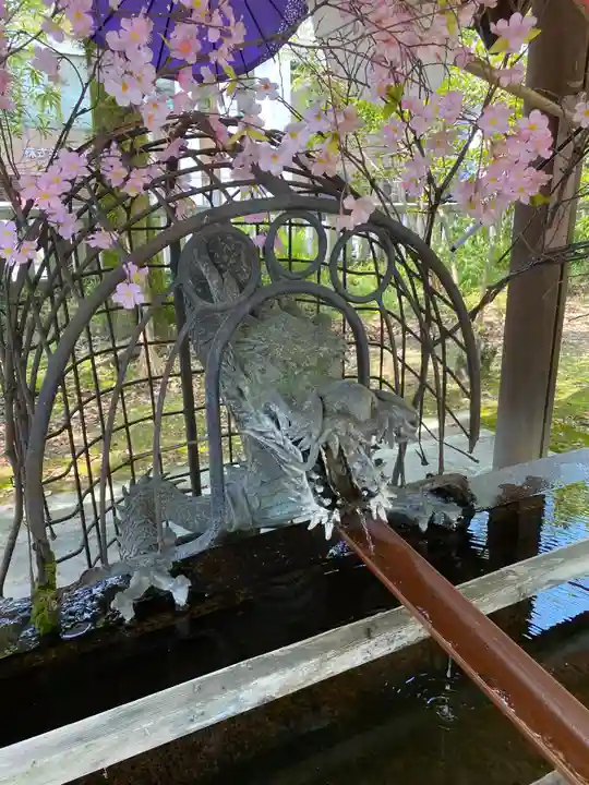 若宮神明社の手水舎