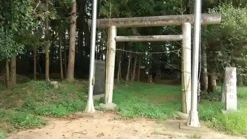 鹿島神社の鳥居