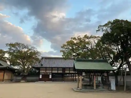 松原八幡神社の手水舎