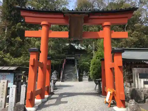 敢國神社の鳥居