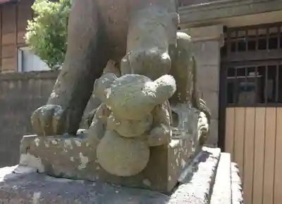 五所神社の狛犬