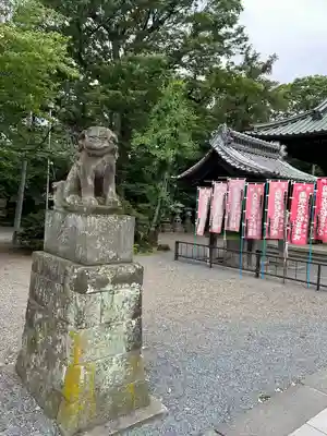 妻沼聖天山歓喜院の狛犬
