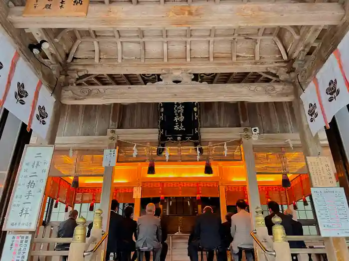 佐伎治神社の本殿