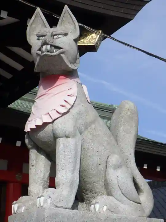 生玉稲荷神社の狛犬