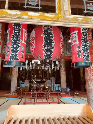 清澄寺の本殿・本堂