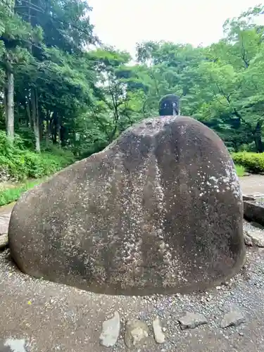 万治の石仏の仏像