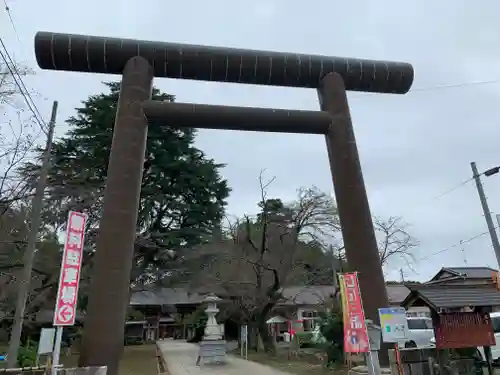 大宝八幡宮の鳥居