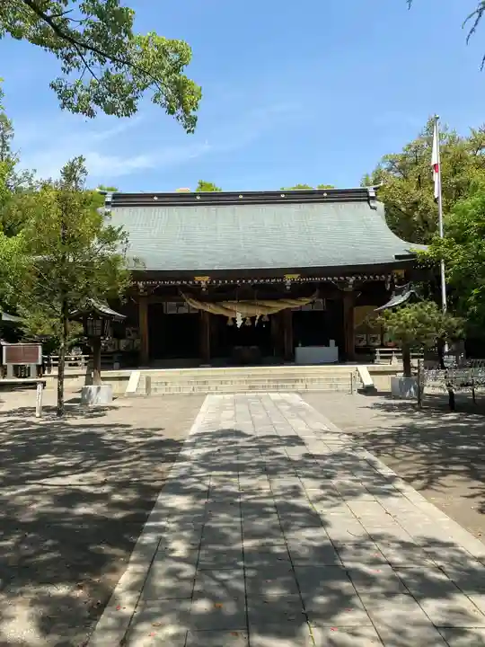 菊池神社の本殿・本堂