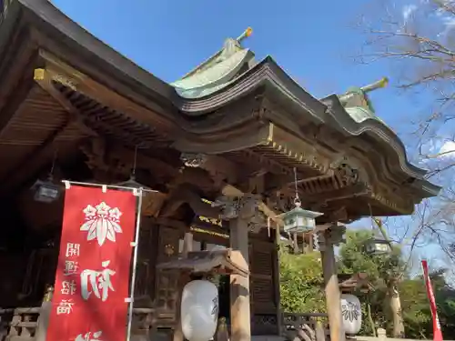 白旗神社の本殿・本堂