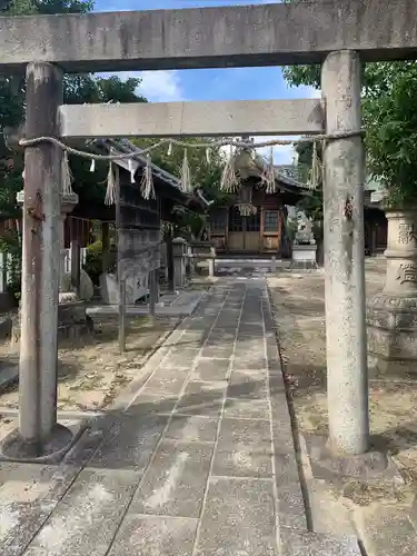 神明社（高台寺町）の鳥居