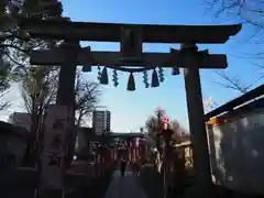 千住神社の鳥居