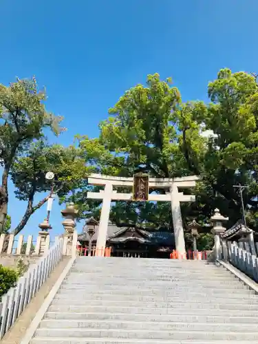 百舌鳥八幡宮の鳥居