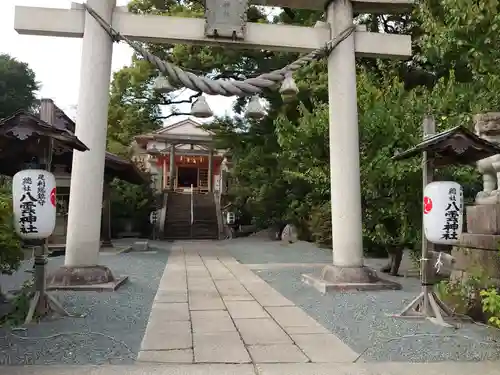 八雲神社(緑町)の鳥居