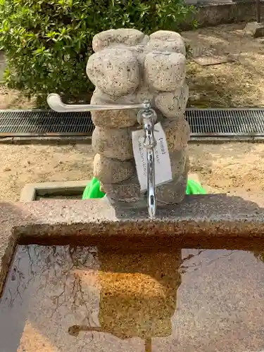 打出天神社の手水舎