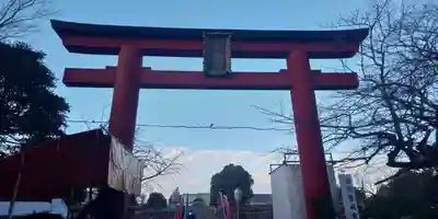 亀戸天神社の鳥居