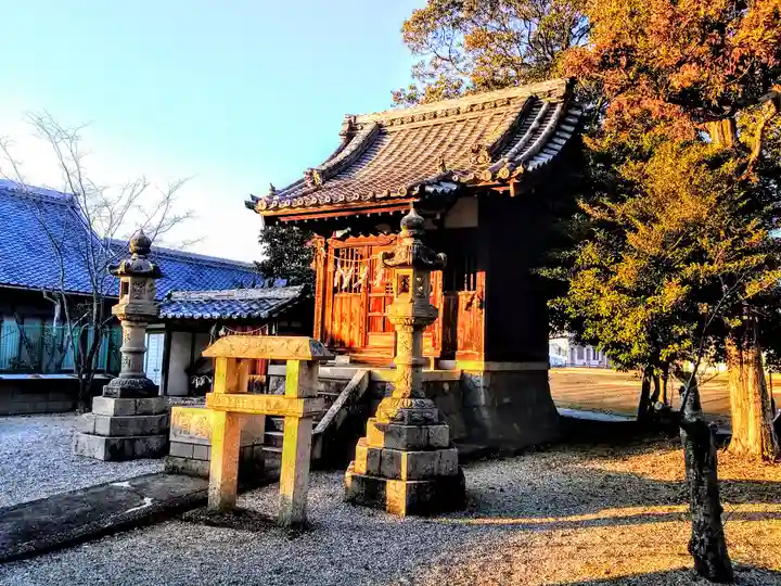 八幡社(上井ケ谷八幡社)の本殿・本堂
