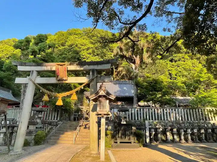 岐阜信長神社(橿森神社境内摂社)の鳥居