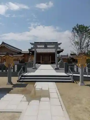 栗橋八坂神社の鳥居