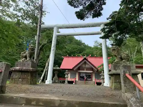 厚岸神社の鳥居