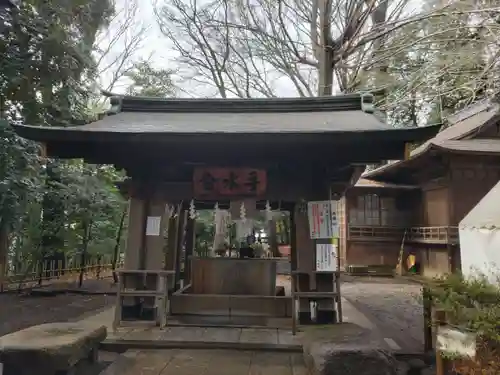 世田谷八幡宮の手水舎