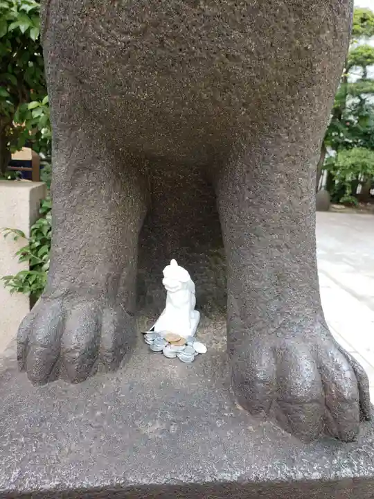 芝大神宮の狛犬