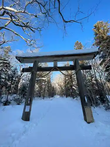 戸隠神社九頭龍社の鳥居