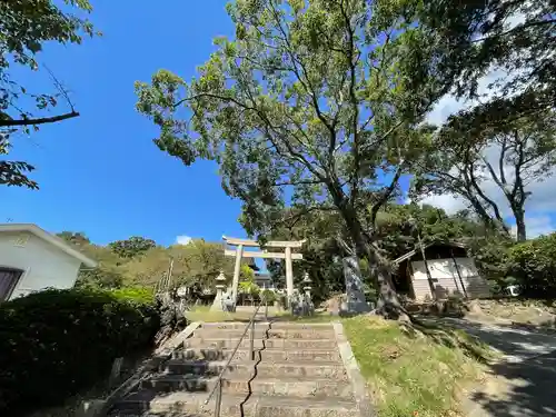 安岡八幡宮の鳥居