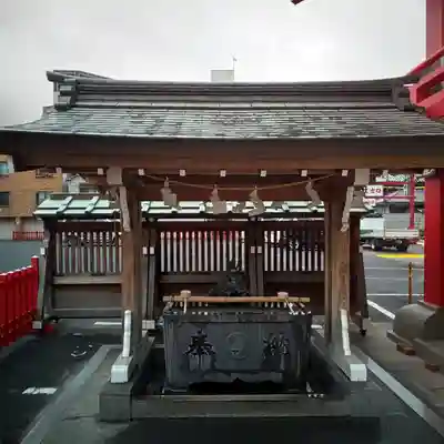 鷲神社の手水舎