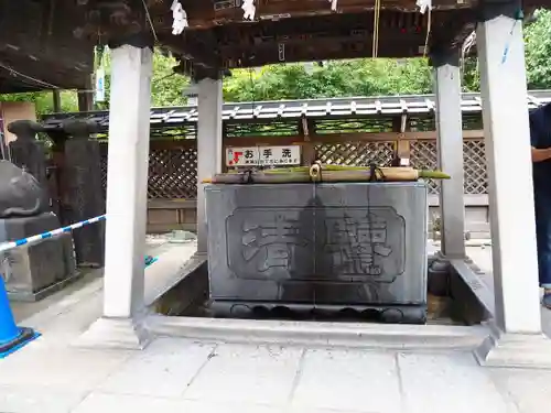 湯島天満宮の手水舎